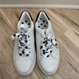 Kate Spade White Polka Dot Women's Sneakers